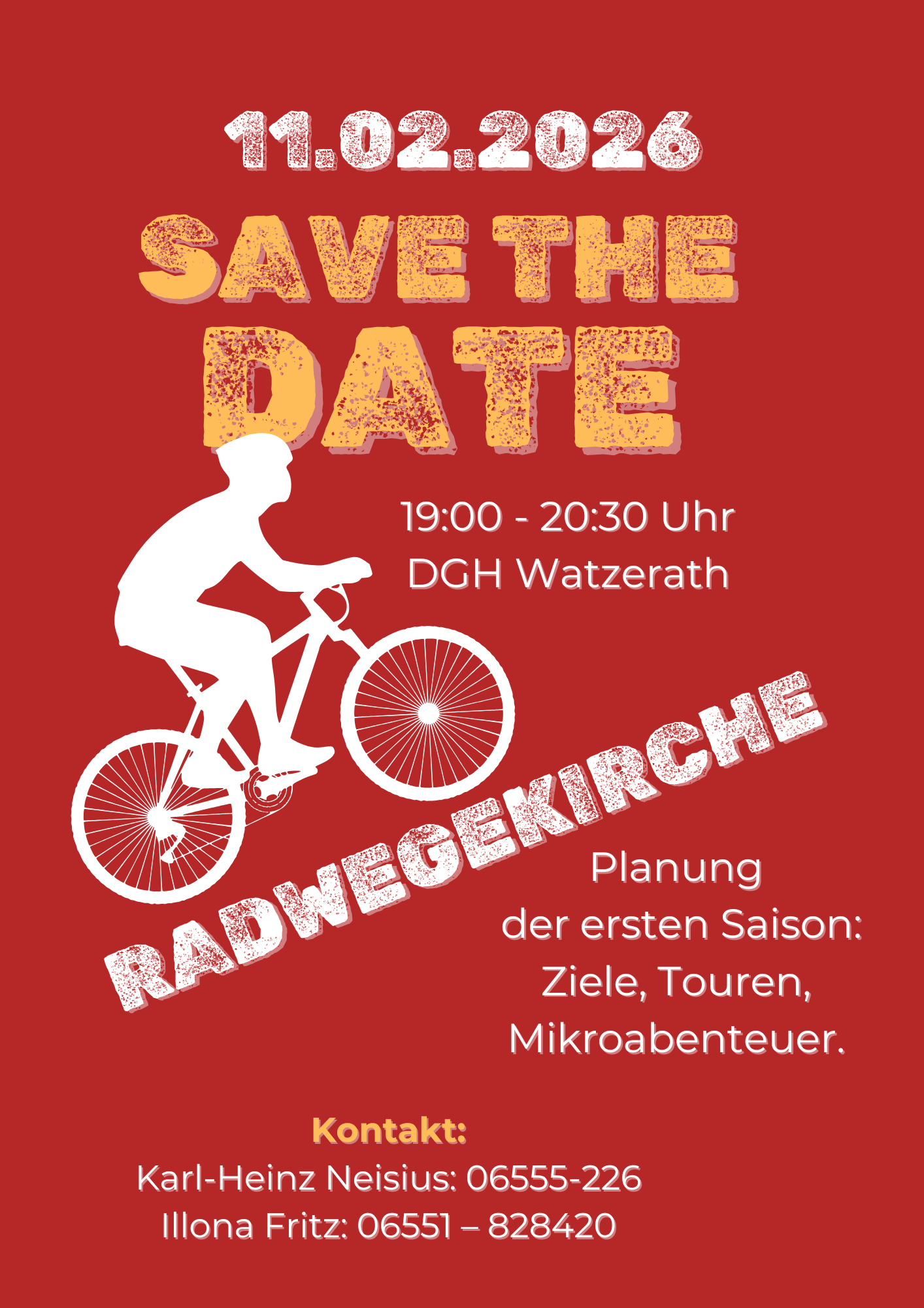 Save the Date - Radwegekirche